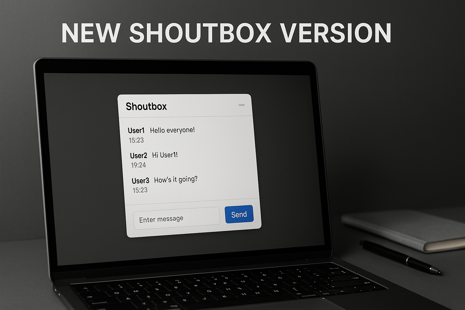 New Shoutbox version